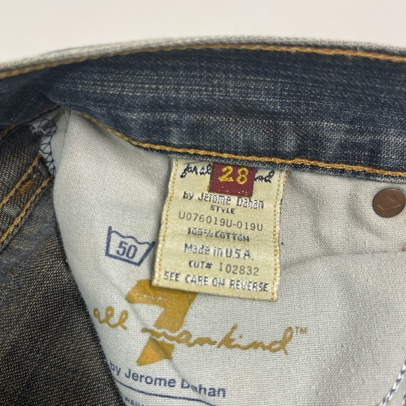 Seven For All Mankind Denim Flare Jeans 7FAM 28x28 - Picture 5 of 10